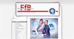 Desktop Screenshot of ffb-fahrdienst.de
